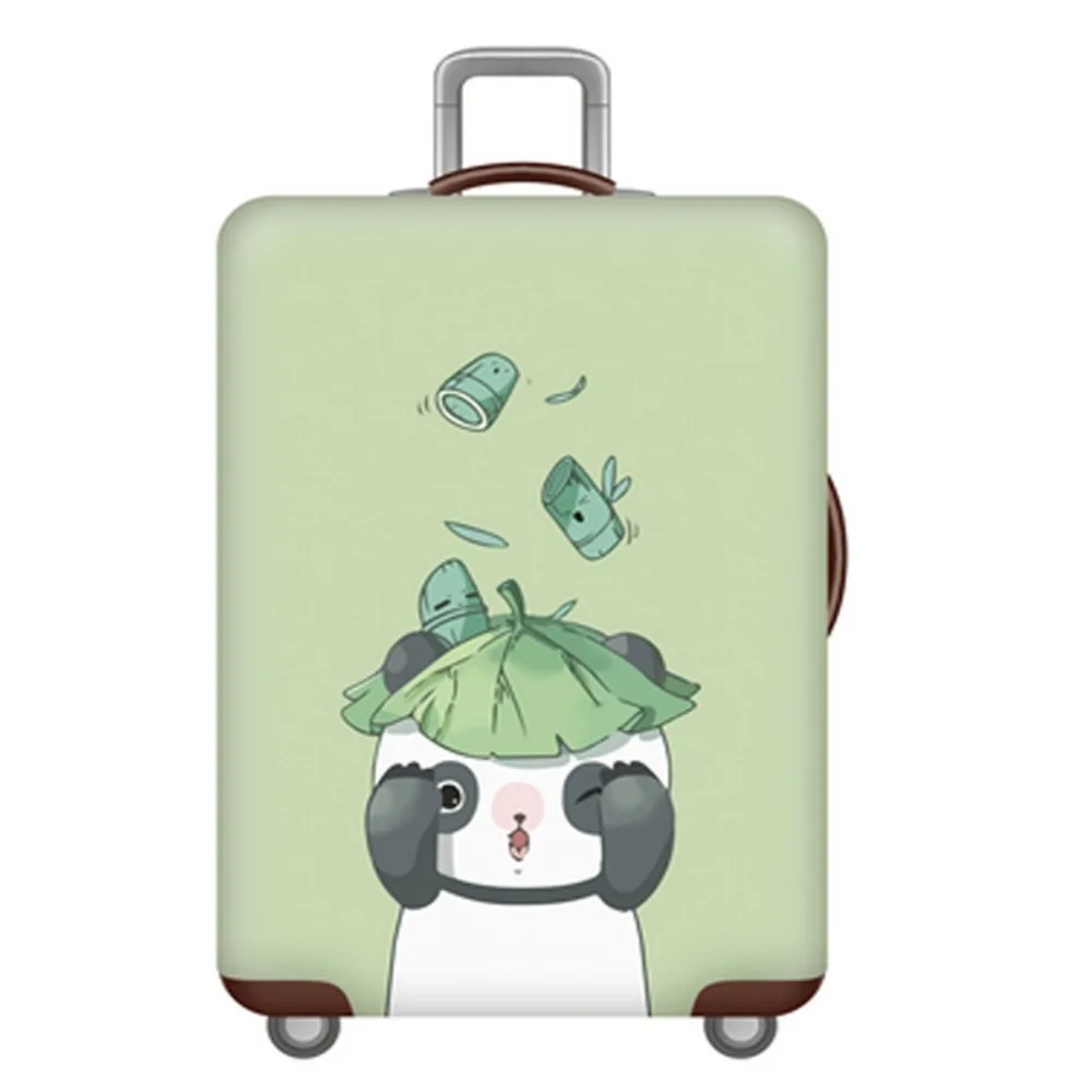 

Защитный чехол для чемодана на колесиках 18-24 дюйма, 3D мультяшный, эластичный, пылезащитный, износостойкий