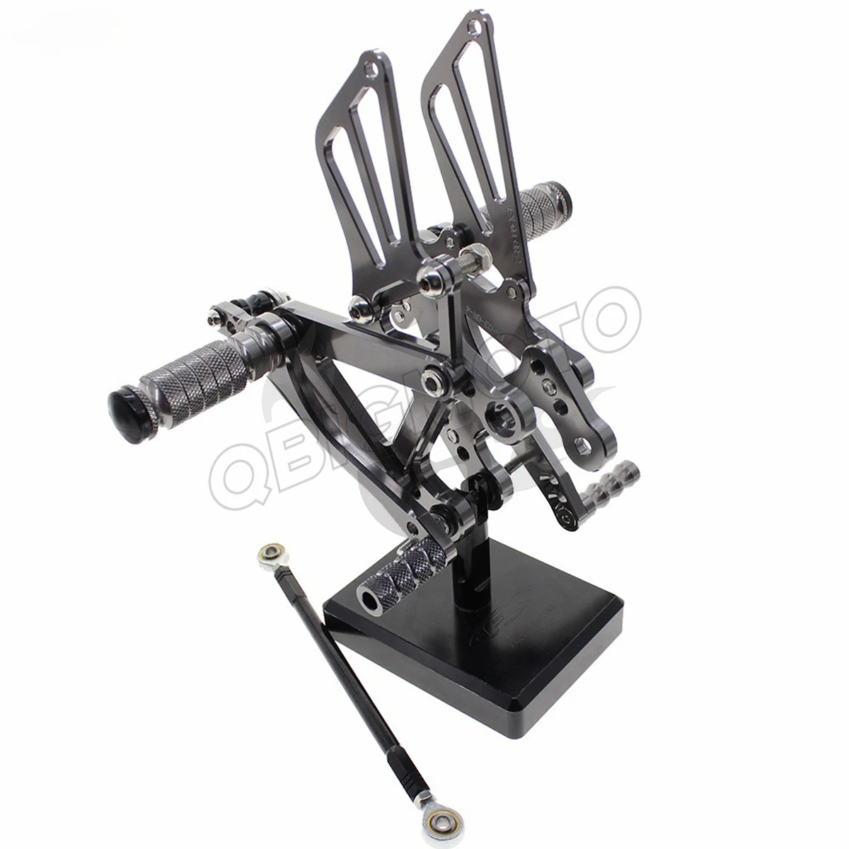 ZX6R ZX636 2003 2004 Motorcycle Rearset Footpeg Rear Footrest Foot Pegs Pedal Rearsets Adjustable FOR KAWASAKI Ninja ZX 6R 636 view 6