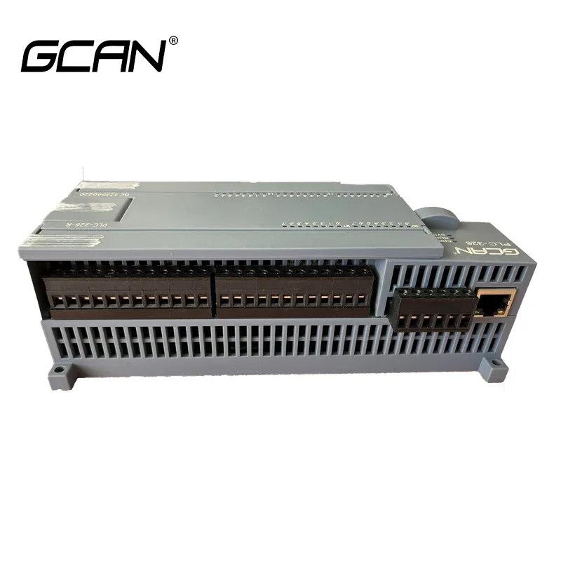 GCAN Fixed Input and Output Integrated PLC Programmable Controller for Industrial CAN-bus and Modbus-bus Network Communication