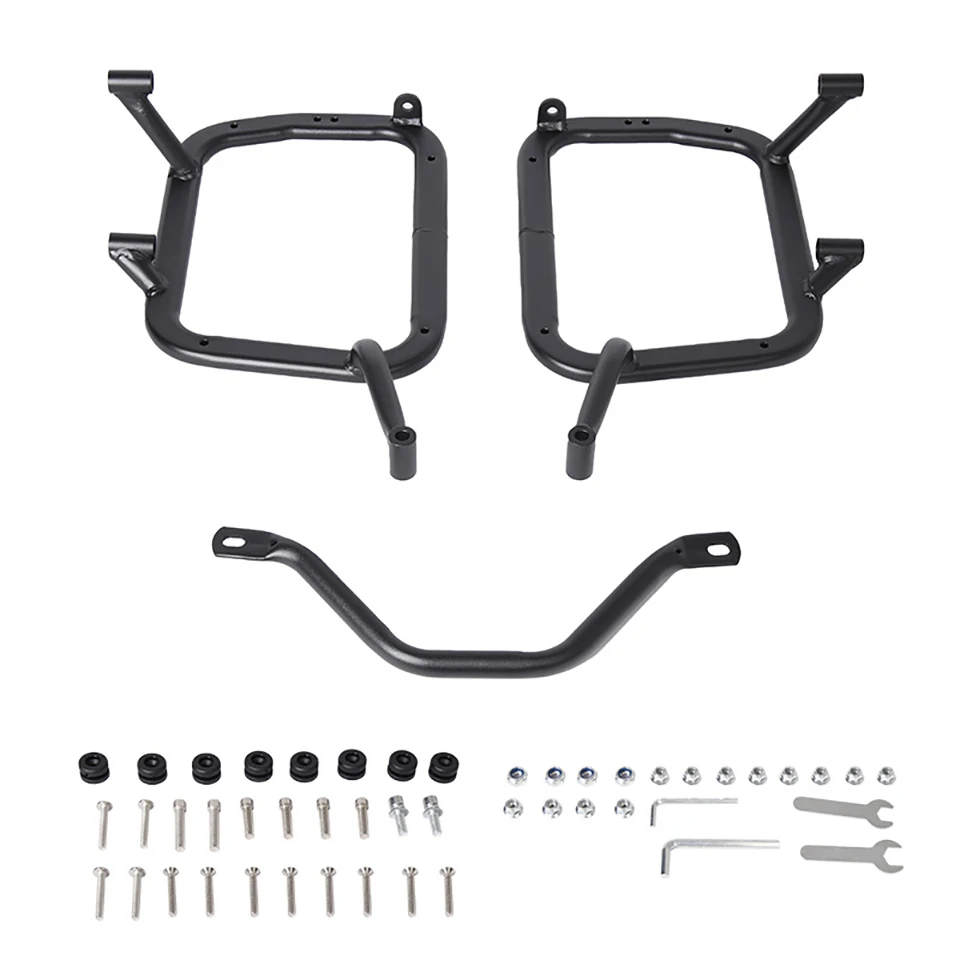 

Motorcycle Luggage Rack Rear Pannier Rack Storage Side Box Bracket Saddlebag Support Modified Accessories For KOVE 525X 500X