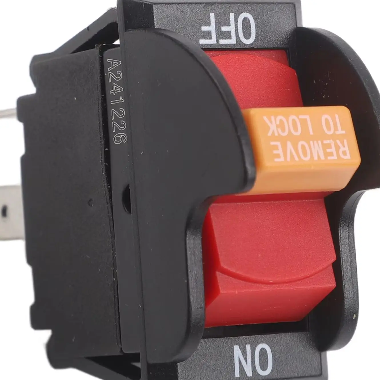 Black 20A 250V On Off For Toggle Switch For Table Saw Drill Press Band Sander Router Control Replacement Part