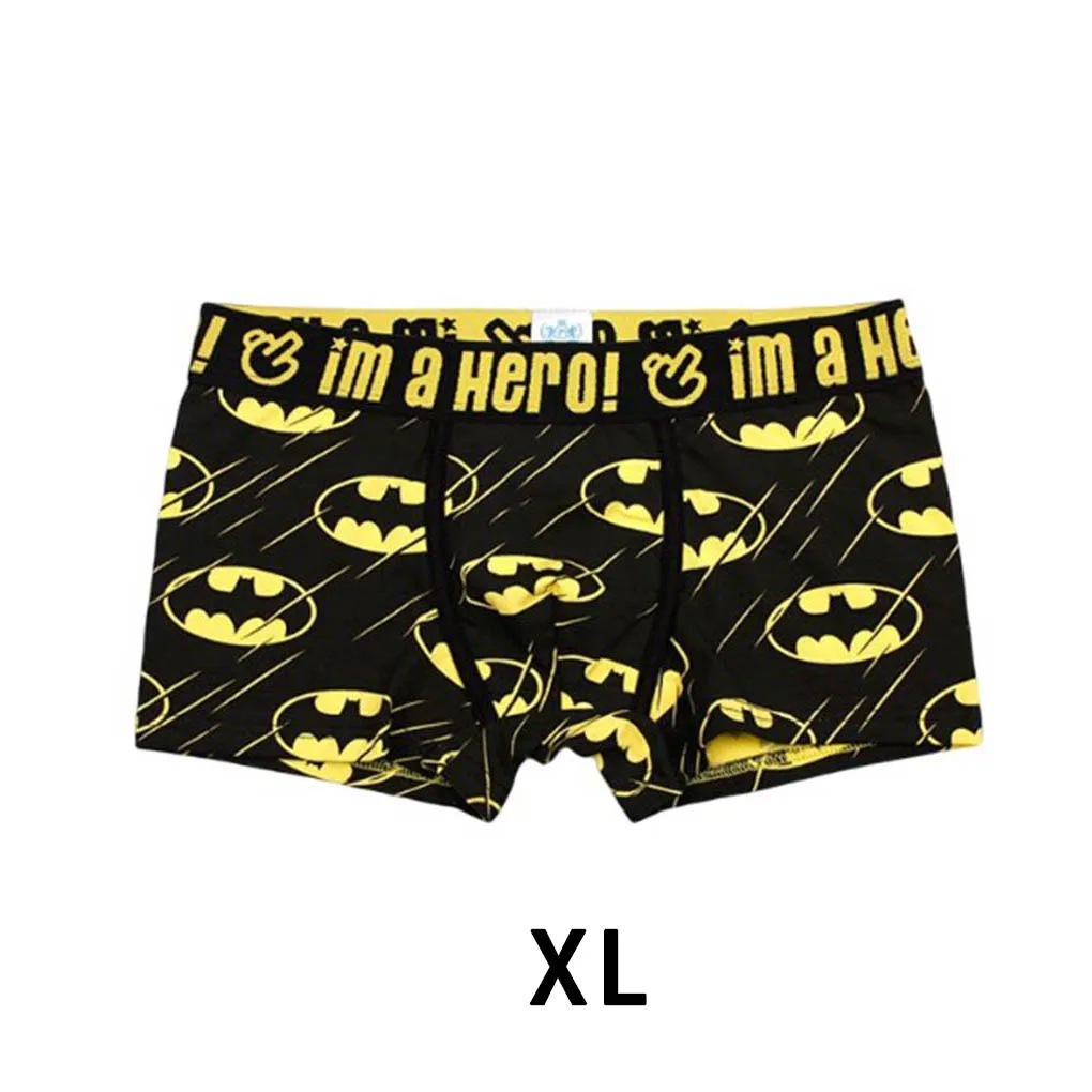 Men Underwear Boxers Sexy underpant Cotton Male Panties Shorts Cartoon Printing