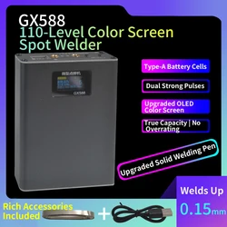 Professional OLED Handheld Portable 18650 Cell Phone Lithium Battery Spot Welder Small DIY Full Set Accessories Tool Parts