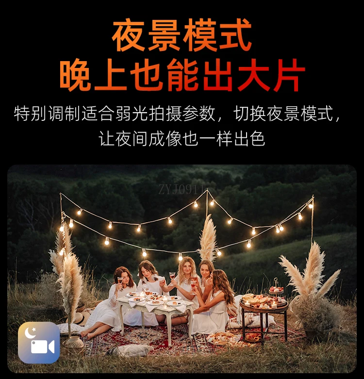 *Thumb Action Camera 4K Motorcycle Driving Recorder Fishing Riding Anti-shake Water