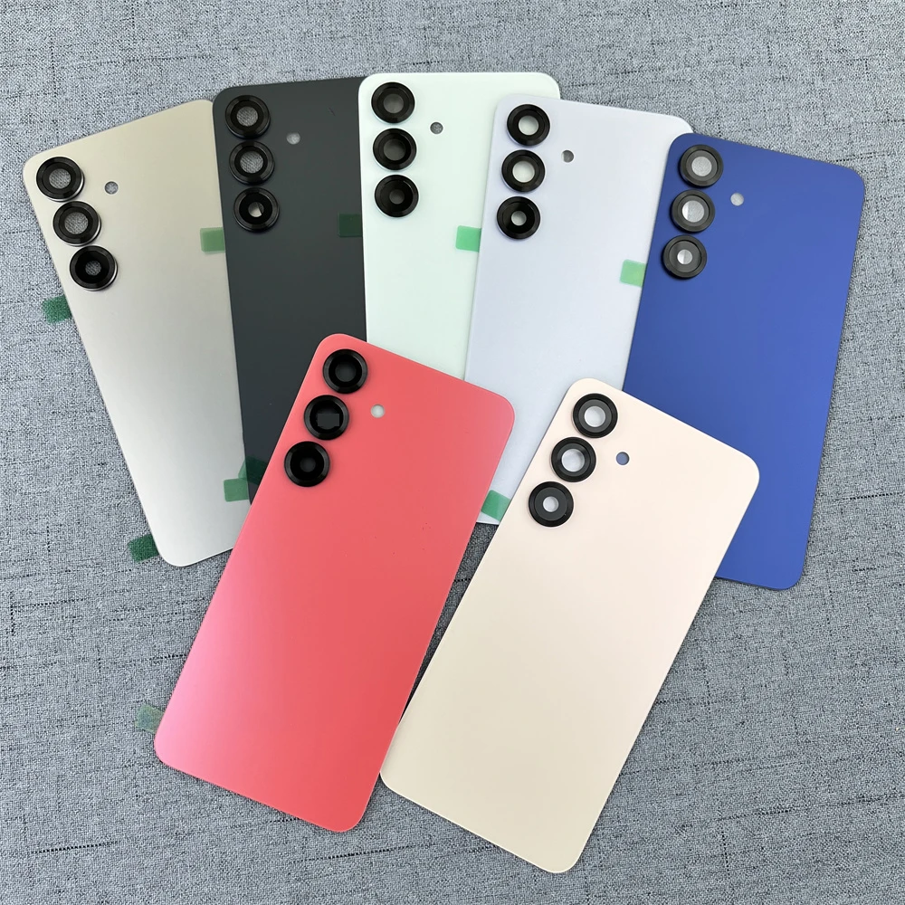 

Задняя стеклянная крышка для SAMSUNG Galaxy S25 SM-S931B, чехол для аккумулятора, корпус задней двери, крышка, панель, запасные части + объектив камеры и клей