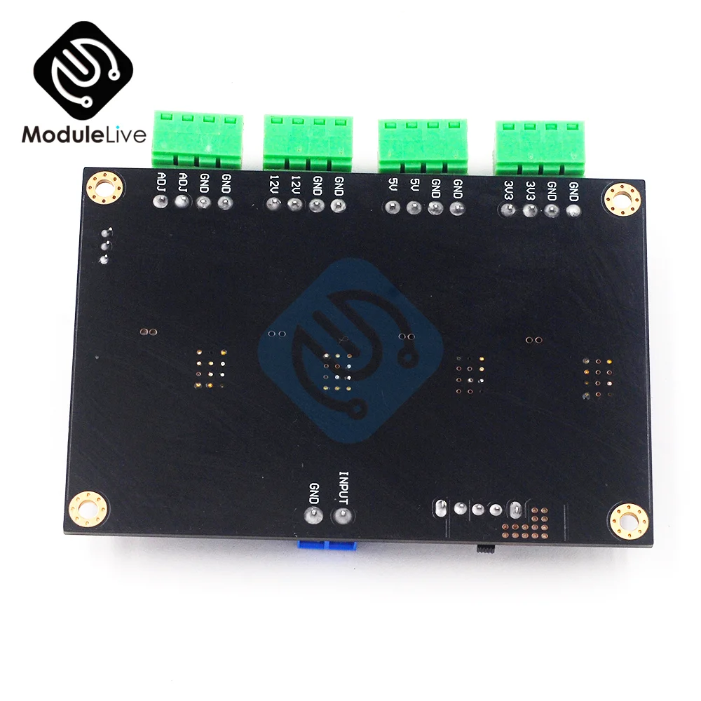 LM2596 multi-channel Multiplex Switching Power Supply 3.3V 5V 12V ADJ Adjustable Voltage Output Power Supply Module for Student