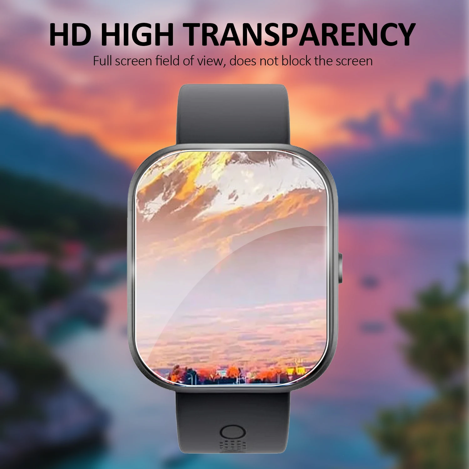 HD Clear TPU Hydraulic Screen  - огляд і ціна Watches Not Smartwatch