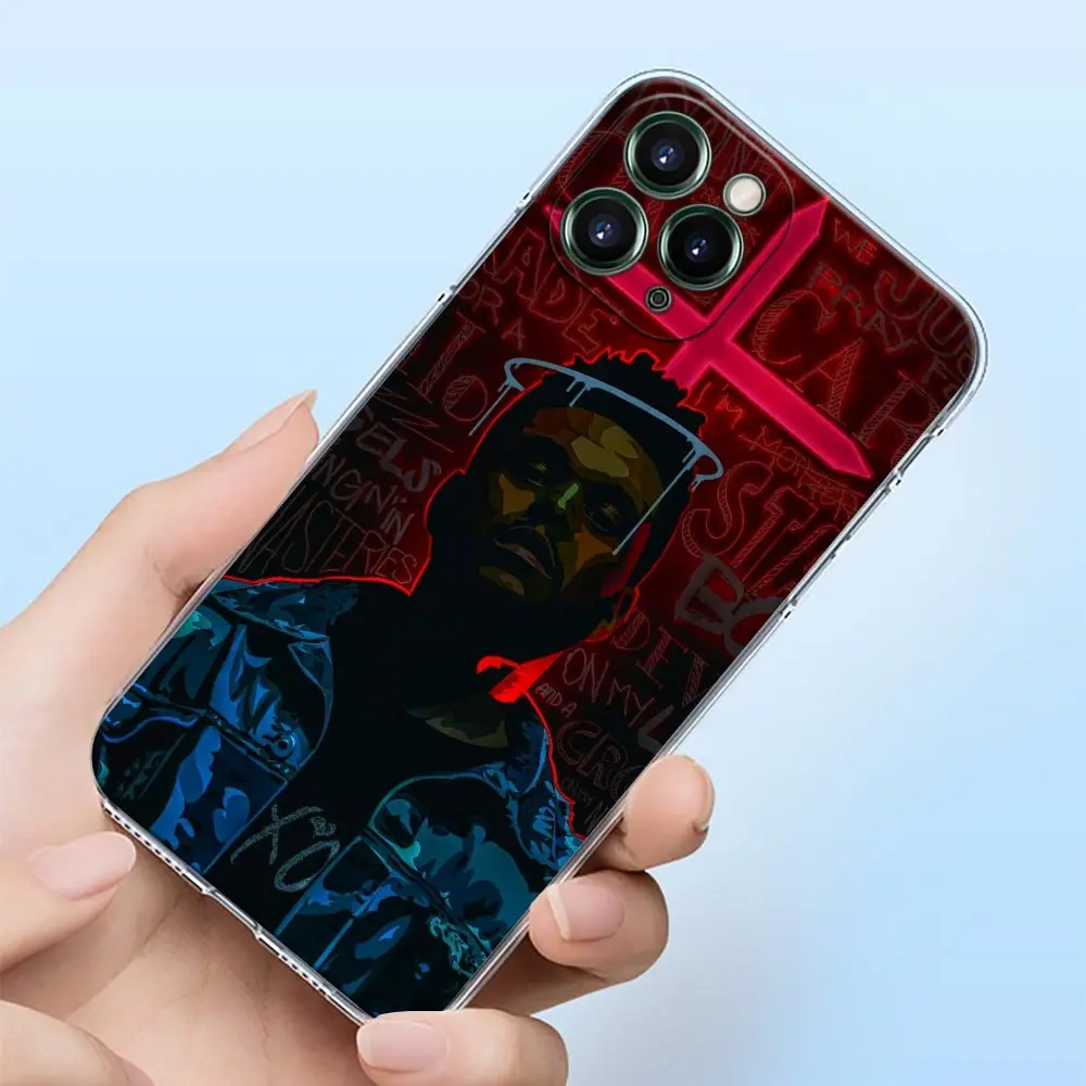 Hip Hop The Weeknd XO XOTWOD Clear Phone Case For iPhone 15 14 13 12 11 Pro Max Mini Cases iPhone 8 14 15 Plus XS Silicone Cover