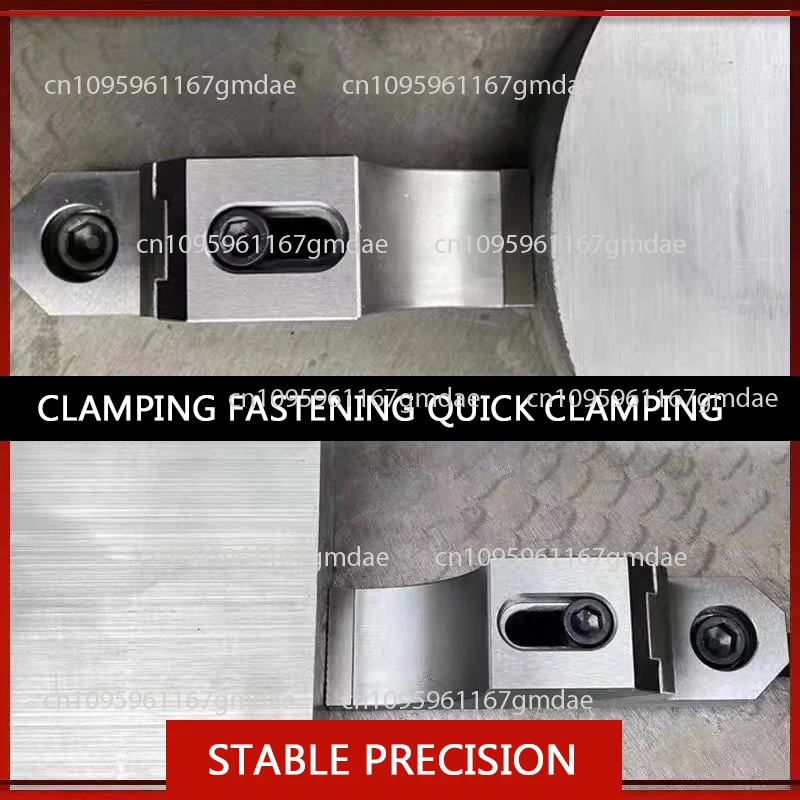 Processing one-way heavy toad clamp side positioning quality assurance