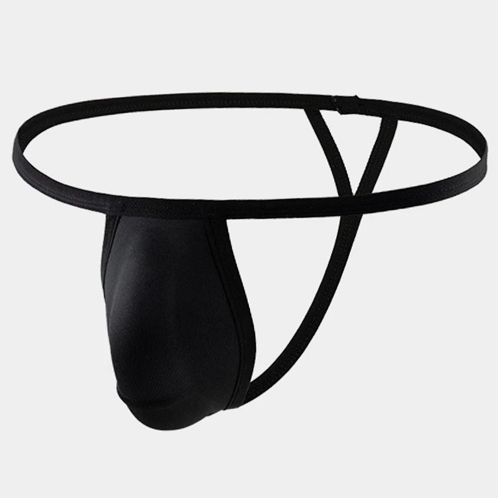 Comfy Fashion Thong Brief Underwear Solid Brand New Bulge Cup Cup Daily Enhancing For All Season Low Waist Male