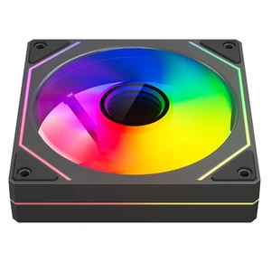 TECER-PC CASE FAN KIT, PRISM4 PRO, ARGB, 120 mm, 4Pin, PWM, CPU, Cooling-Lüfter, 3Pin, 5V, RGB, 12 cm, Gaming-Computer 8 Hauptverkaufskabinettsbüro mit 3 Fans - №5