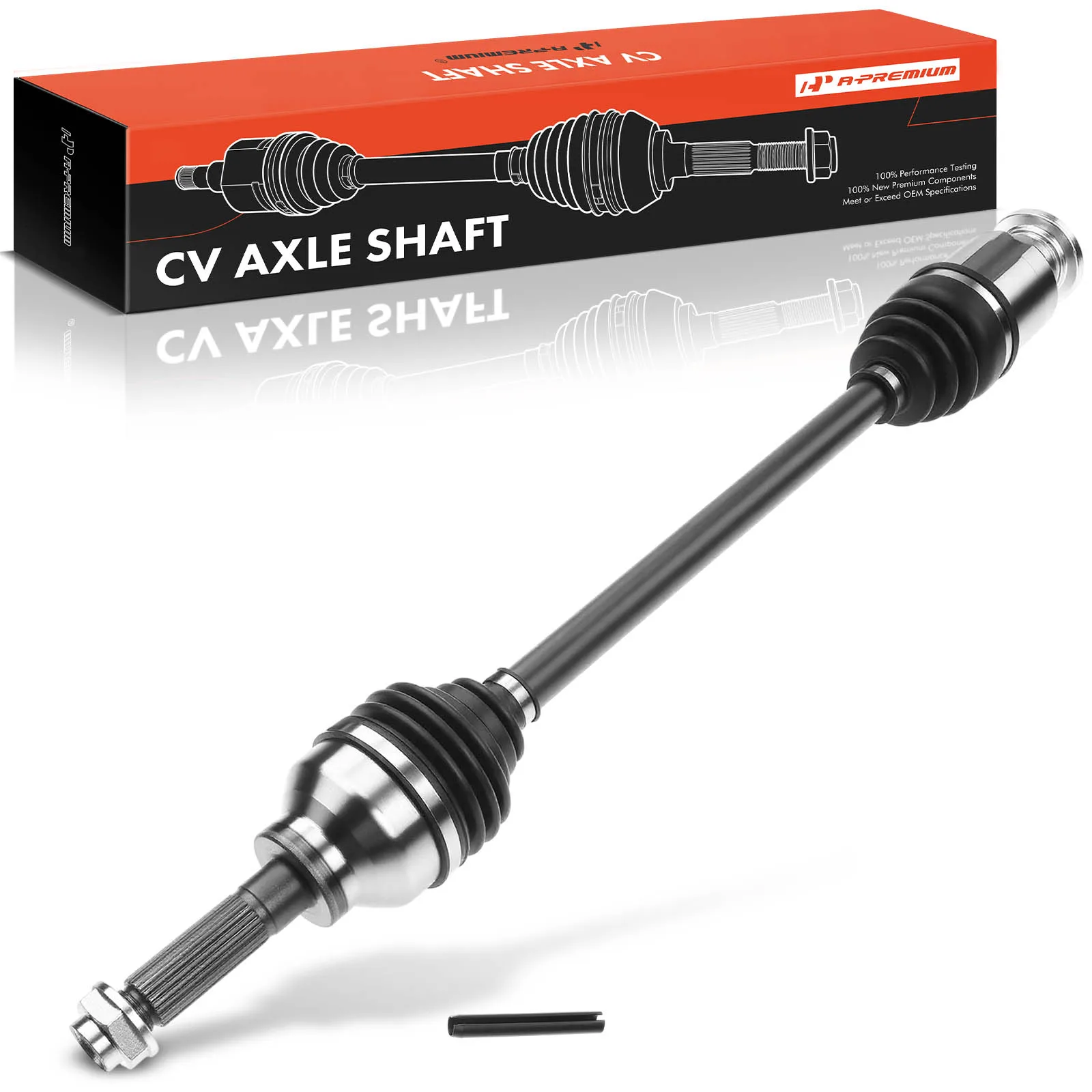 A-Premium Rear Passenger Side CV Axle Assembly for Subaru Legacy 1990-1994