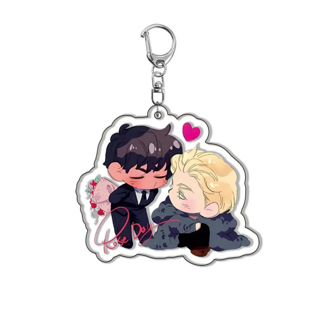 New Arrival Hot Korean BL Manga Codename Acrylic Keychain Pendant Keyring Chain Accessories Bag Fans Gift Accessories Jewelry