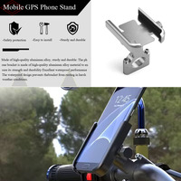 For SYM CRUISYM 125 180 300 GTS 250i 300i Maxsym 400 600 Jet 14 Rotatable Handlebar/Mirror Phone Holder Phone GPS Stand Bracket