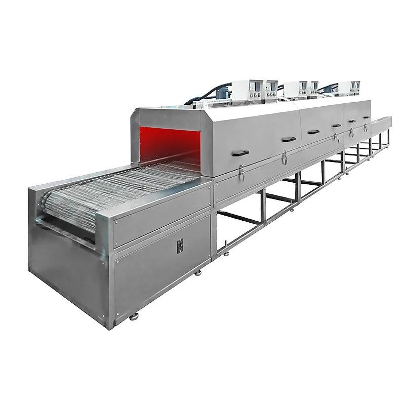 

Tunnel furnace stainless steel mesh belt drying line Teflon silk screen drying furnace conveyor belt high temperature resistant