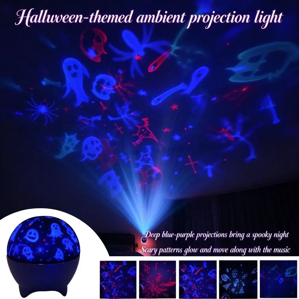 Dreamy Star Projector Night Light LED Colorful 5V USB Party Ambient Light Romantic Moon Galaxy Projector Lamp Birthday Party