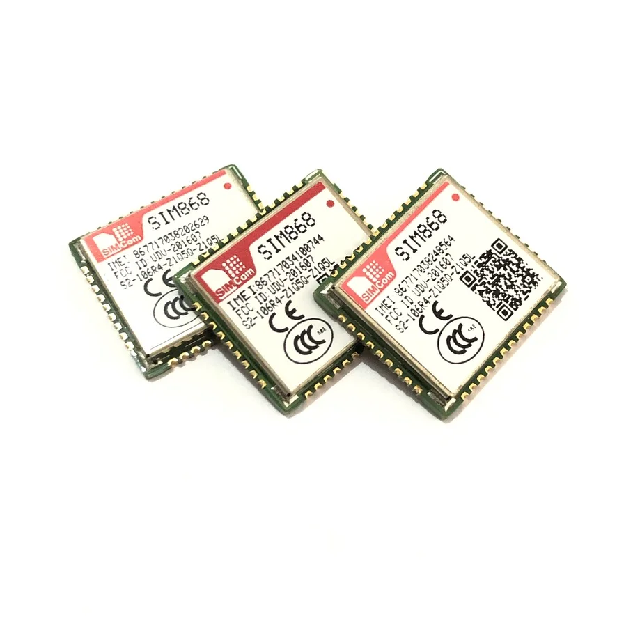 SIMCOM SIM868 GSM/GPRS+GNSS+BT communication module Quad-Band SIM868 Module support GPS/GLONASS/BDS