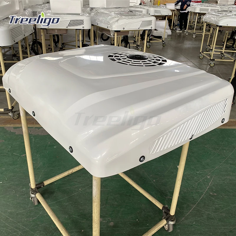 

Автономный кондиционер 12В/24В для крыши: для автодомов, караванов, экскаваторов, грузовиков, спальных мест