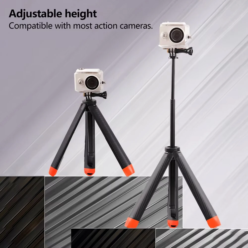 Floating Hand Grip Tripod Extendable Holder for GoPro Hero 13 12 11 10 9 Insta360 SJCAM AKASO DJI Osmo Action Camera Accessories