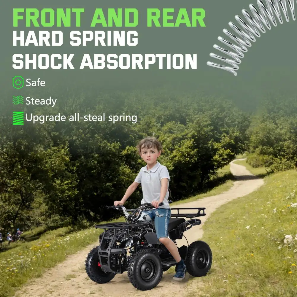 

Tao Motor Kids ATV Baby Girls & Boys 50cc Gas 2-Stroke 36V 6inch Quad Bike with Automatic Transmission
