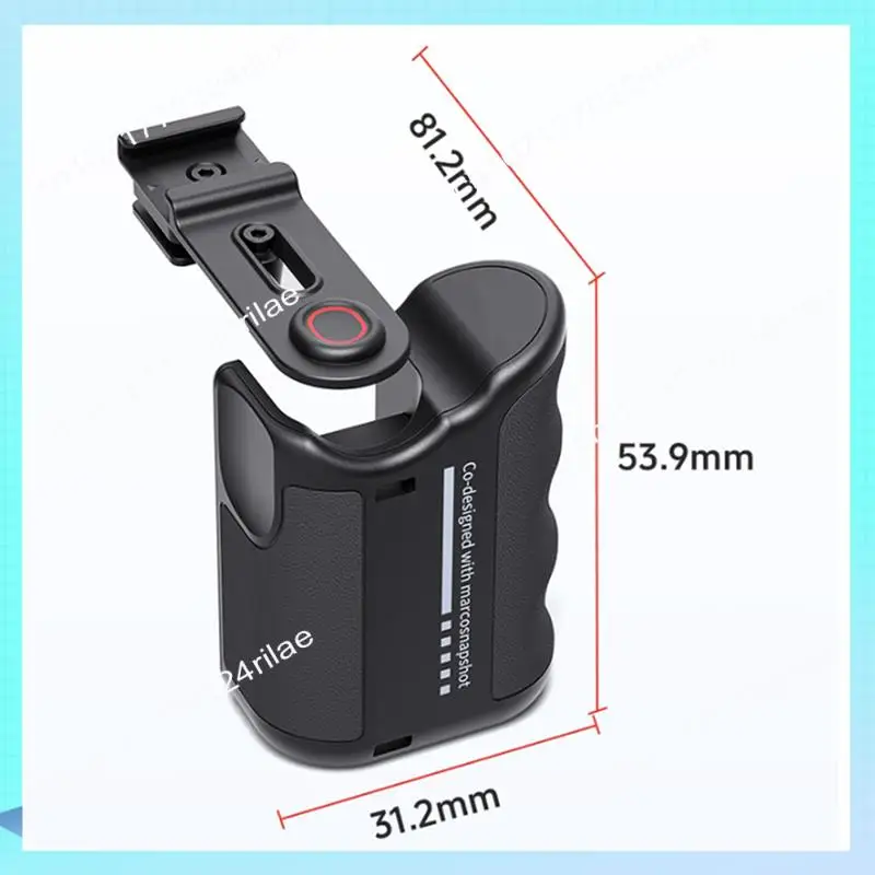 A17Z For Insta360 Ace Pro 2 Street Photography Handle Component Wireless Control Side Handle For Action/Gopro 13 Cameras