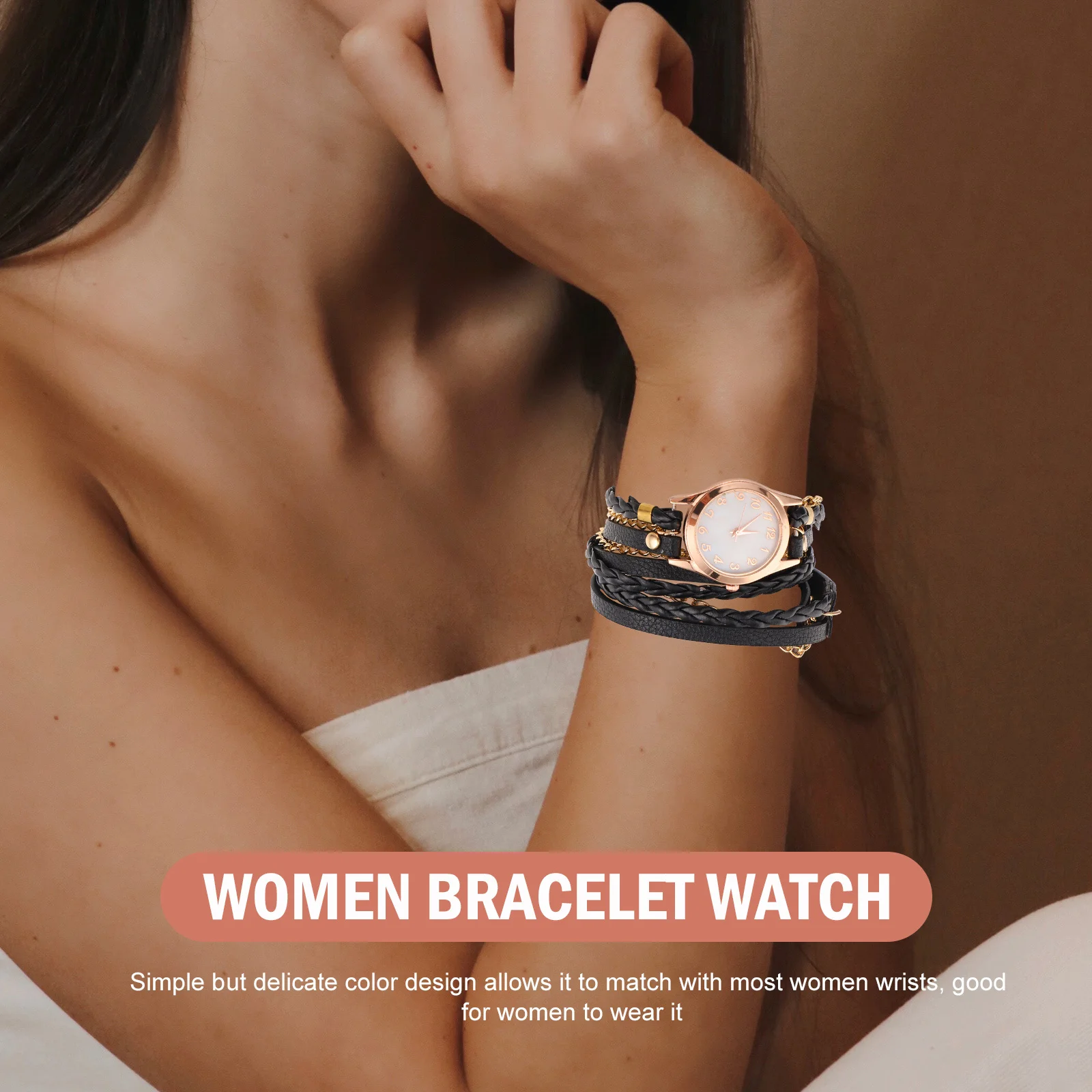 

Женские часы-браслет, легкие, нежные, на запястье, стильные женские часы для повседневного использования, праздничный подарок, повседневное платье