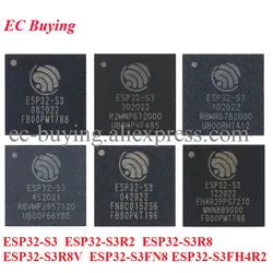 ESP32-S3 ESP32-S3R2 ESP32-S3R8 ESP32-S3R8V ESP32-S3FN8 ESP32-S3FH4R2 QFN-56 WiFi Bluetooth-compatible 5.0 MCU Wireless Chip IC