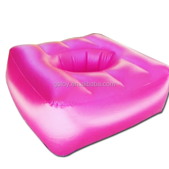 white inflatable bean bag mini bbl recovery sofa