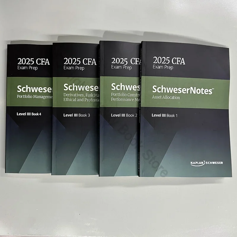 2025 CFA Exam Level 3 Prep SchweserNotes Preparation Notes Asset Allocation Tutorial After-class Questions Book Accounting