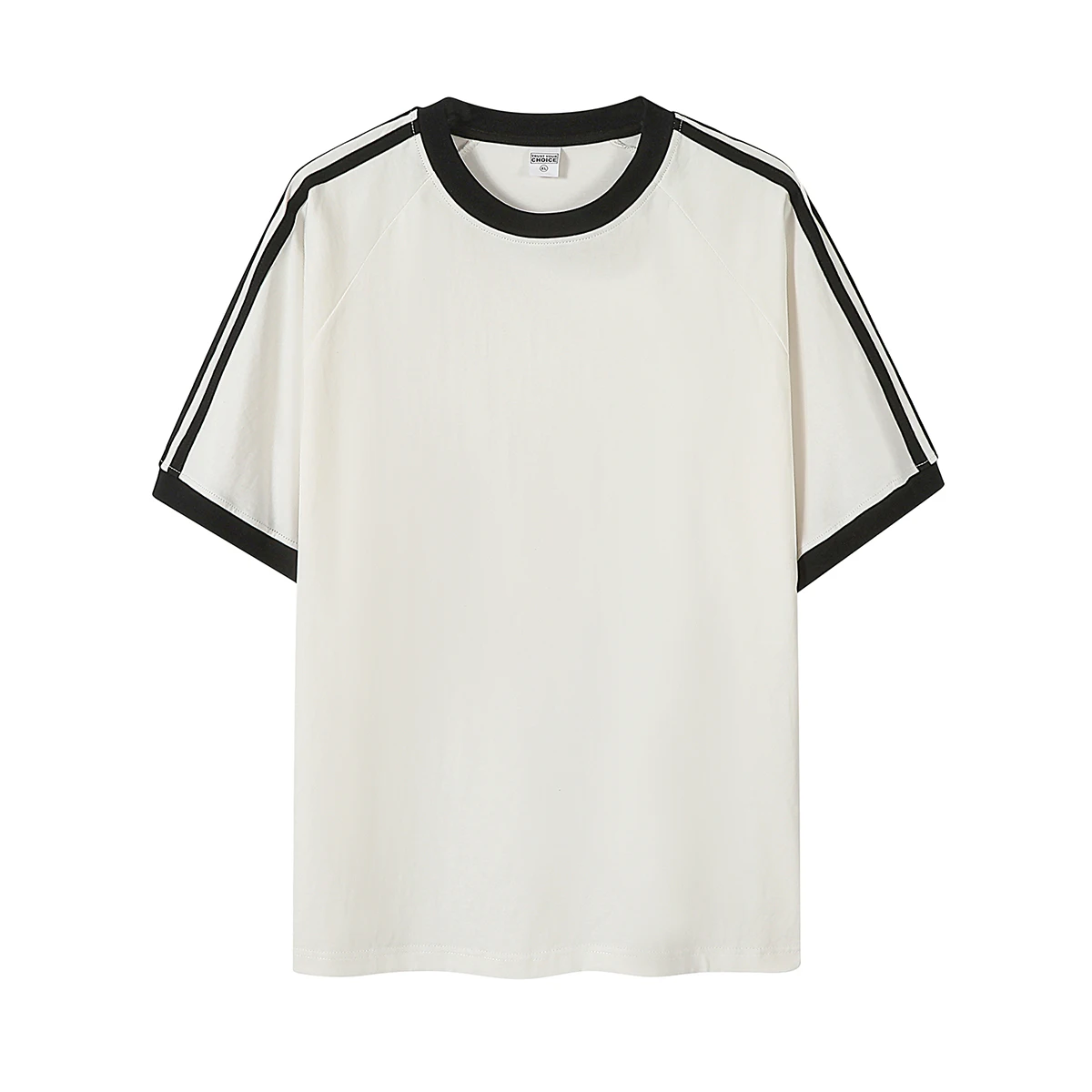 Men's T-shirt Pure Cotton Round Neck Shirt Breathable Short Sleeved Shirt Spring Summer Top Student Outfit Couple Outfit