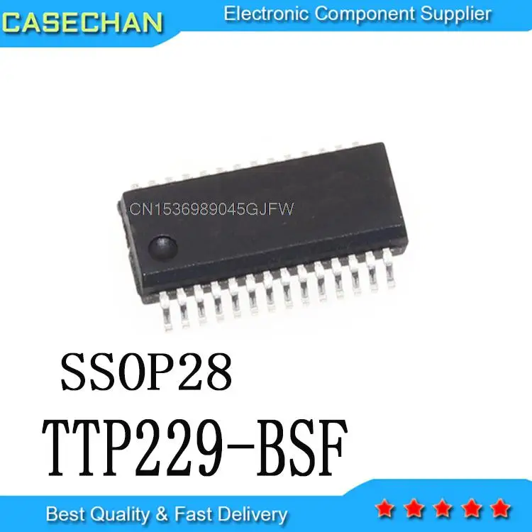 

100PCS New and Original SSOP28 TTP229 SSOP TTP229-BSF