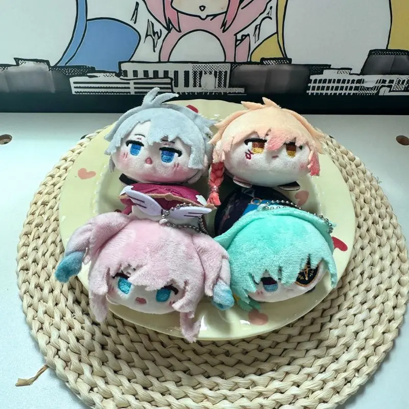 

Anime 10cm Cotton Doll Honkai: Star Rail Anaxa Cosplay Stuffed Body Toys Plushie Birthday Gift Pendant Keychain Plush Doll