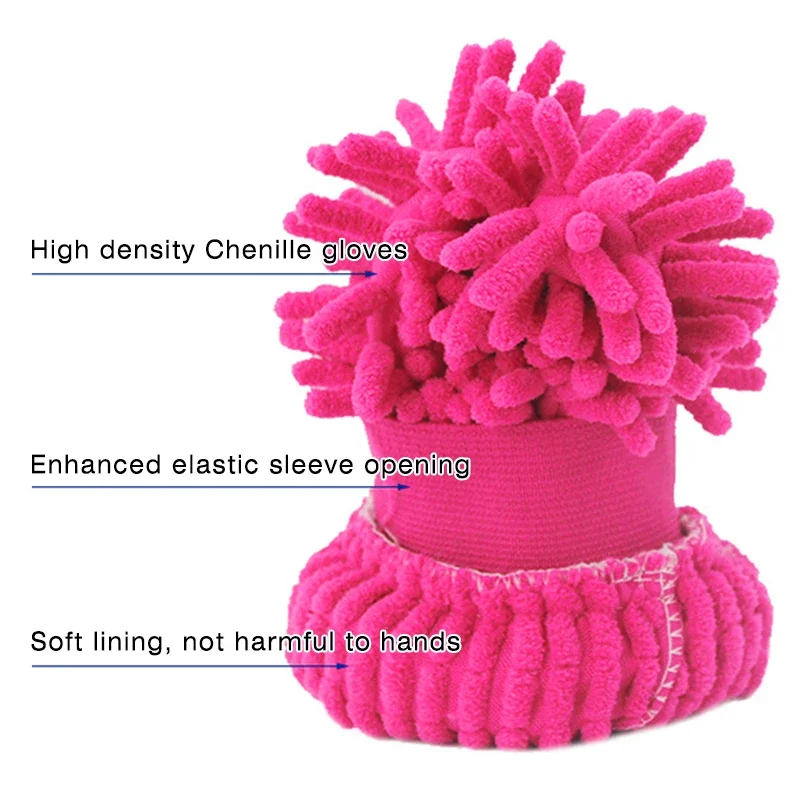 Car Wash Dusting Glove Soft Microfiber Gloves for Car Cleaning Towel Cloth Mitt Wax Detailing Brush Detailing Auto Cleaning Tool