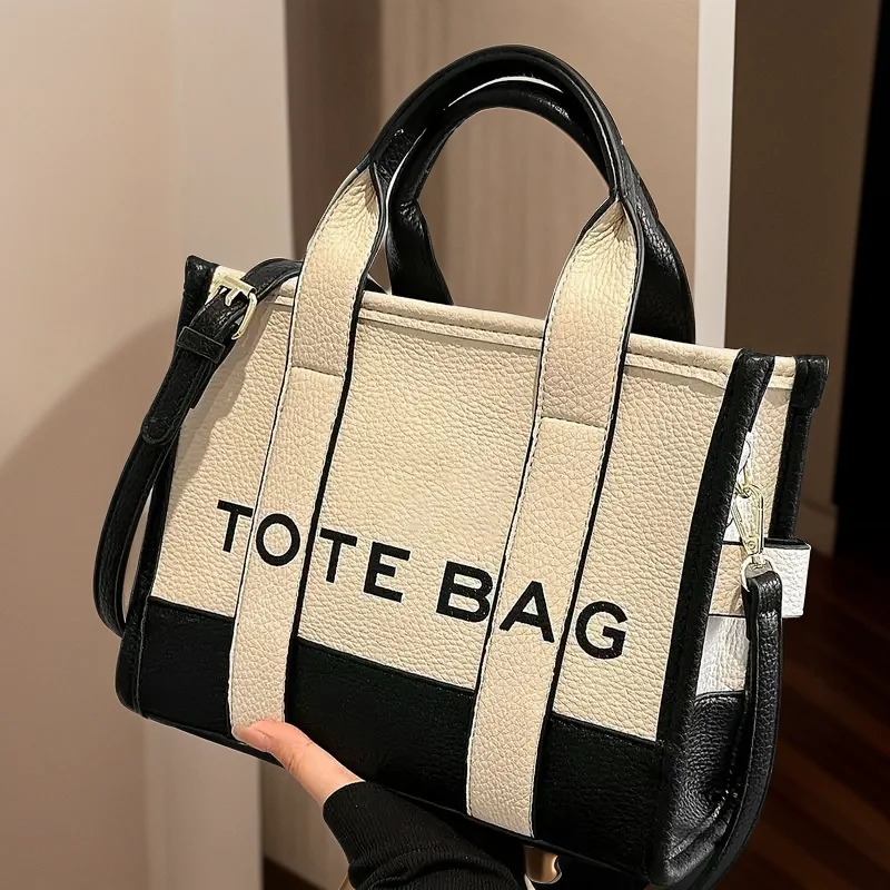 

2025 New Model - Sophisticated Retro Business Casual Large Capacity Women's Tote Bag - Versatile Single Shoulder Crossbody Bag
