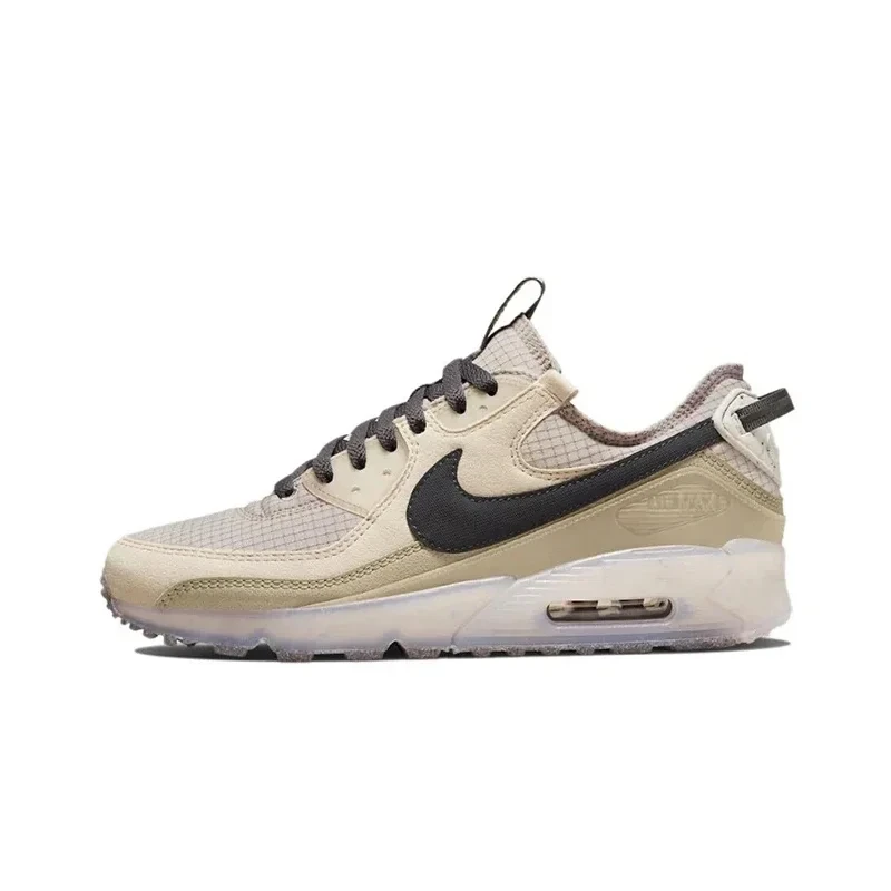 Original Nike Air Max 90 Terrascape 'rattan' Men's Running Shoes Wear Resistant Shock Absorption Khaki Sneakers DH4677-200