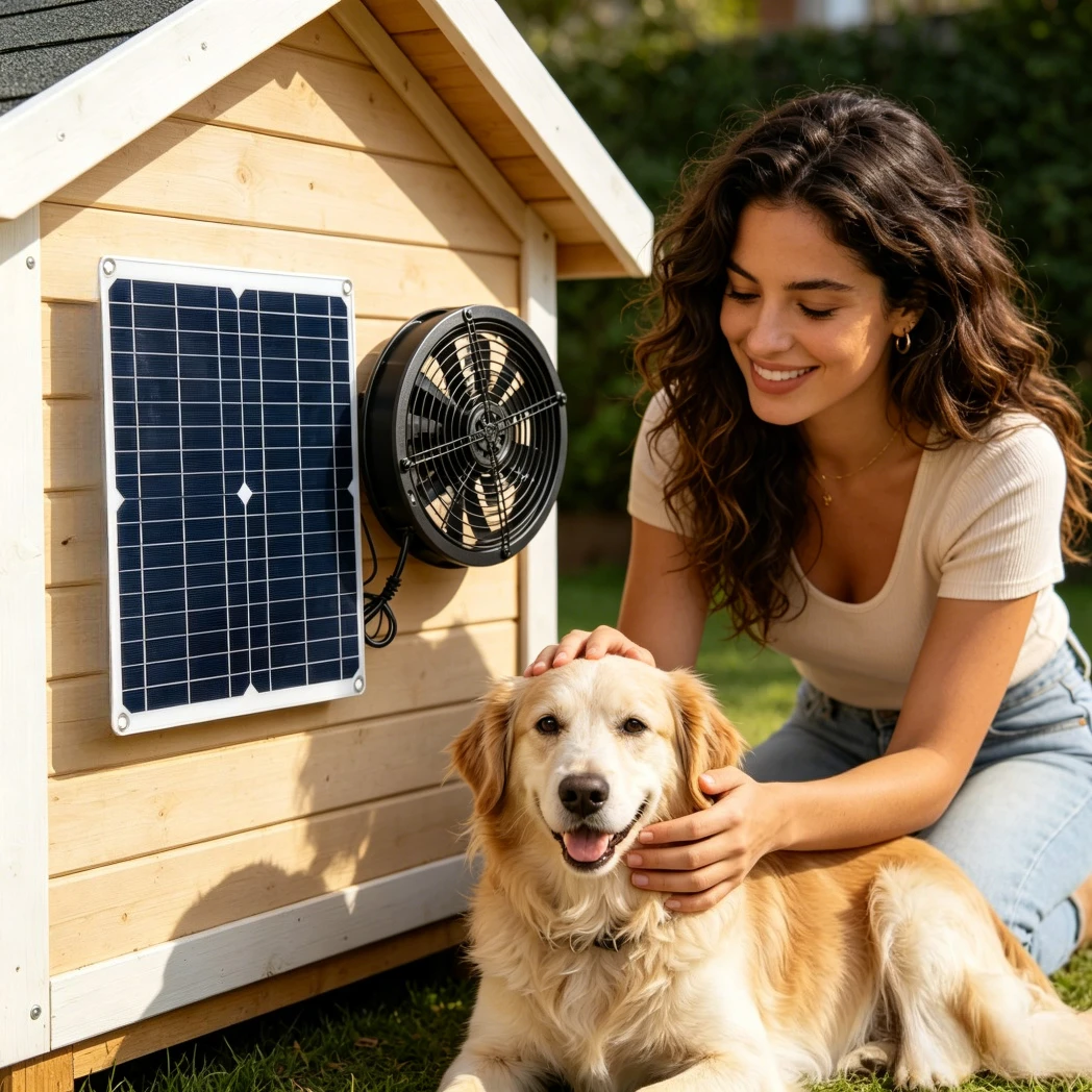 

Солнечный вытяжной вентилятор 6 дюймов, всепогодный, для автоматической вентиляции теплиц, собачьих будок, автодомов, курятников, сараев, кемпинга, прочный
