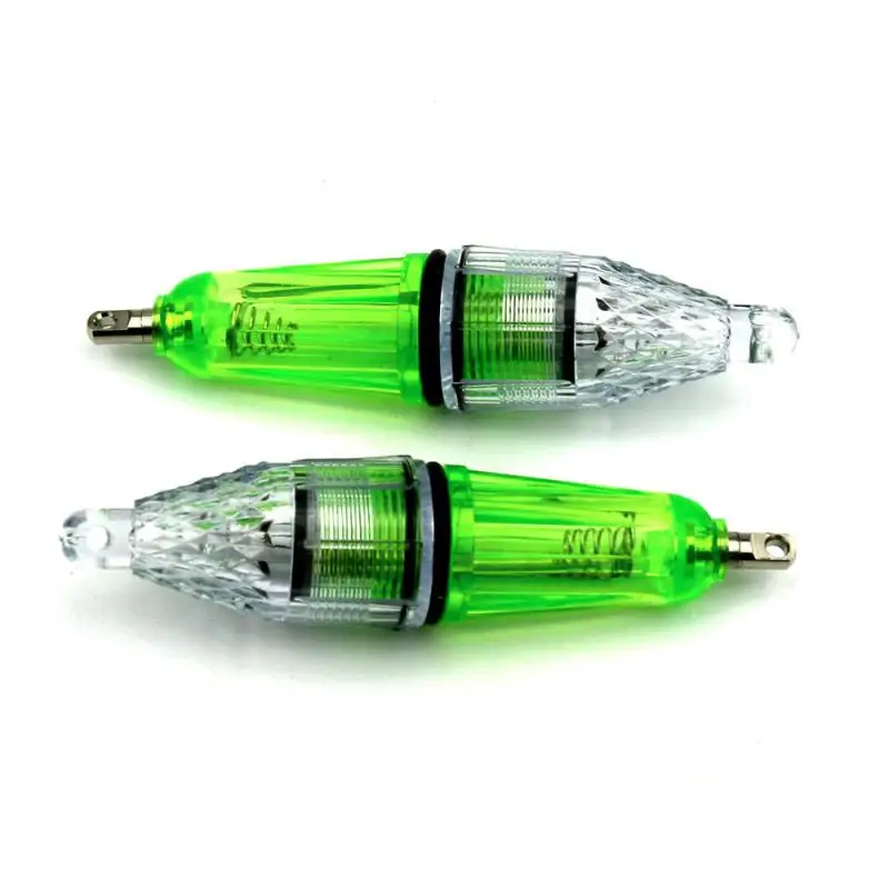 Lámparas de pesca profunda de 1 a 10 piezas, 11,5 cm, batería AA, LED señuelo bajo el agua, cebo electrónico, lámpara de buscador de peces, señuelo atrayente