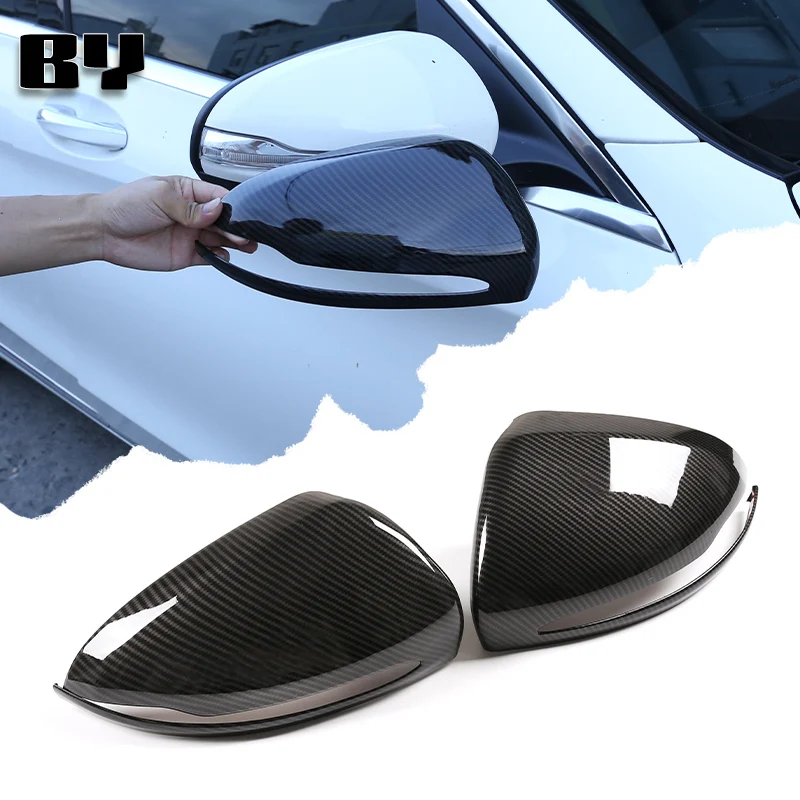 ABS For Mercedes-Benz C S E GLC G Class AMG W205 X253 W222 W213 W238 Rearview Mirror Cover 2014 - 2019 LHD RHD