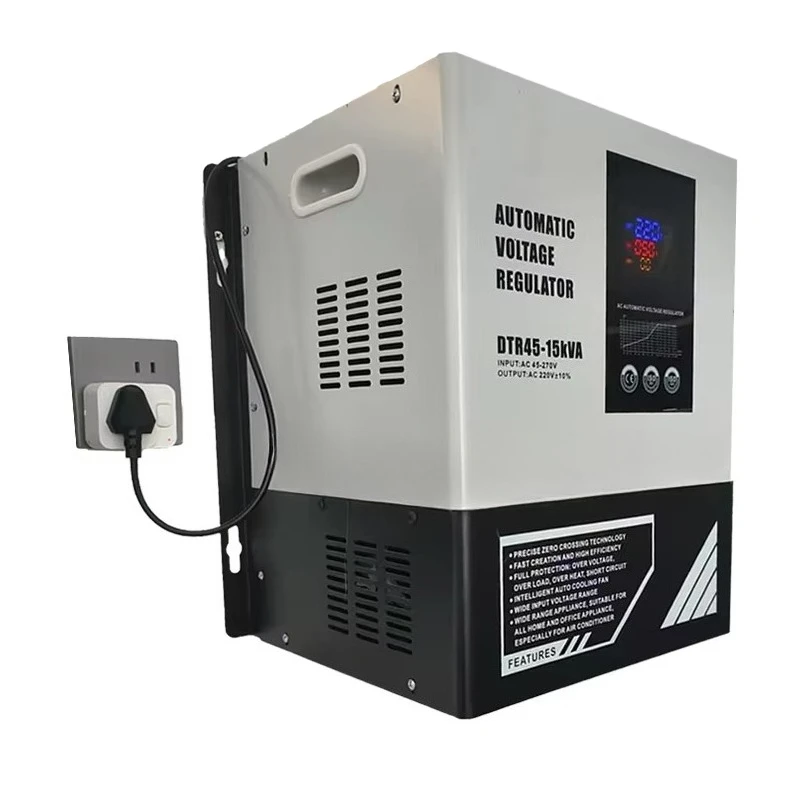 Wall Mounted AVR Automatic Voltage Regulator/Stabilizer 45V-270V  Low Voltage Protector Adjustable Voltage Power Adapter