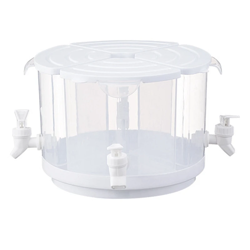 

Plastic Dispenser Accessory Parts With Spigot 360° Removable With Dust-Proof Lid & Big Capacity