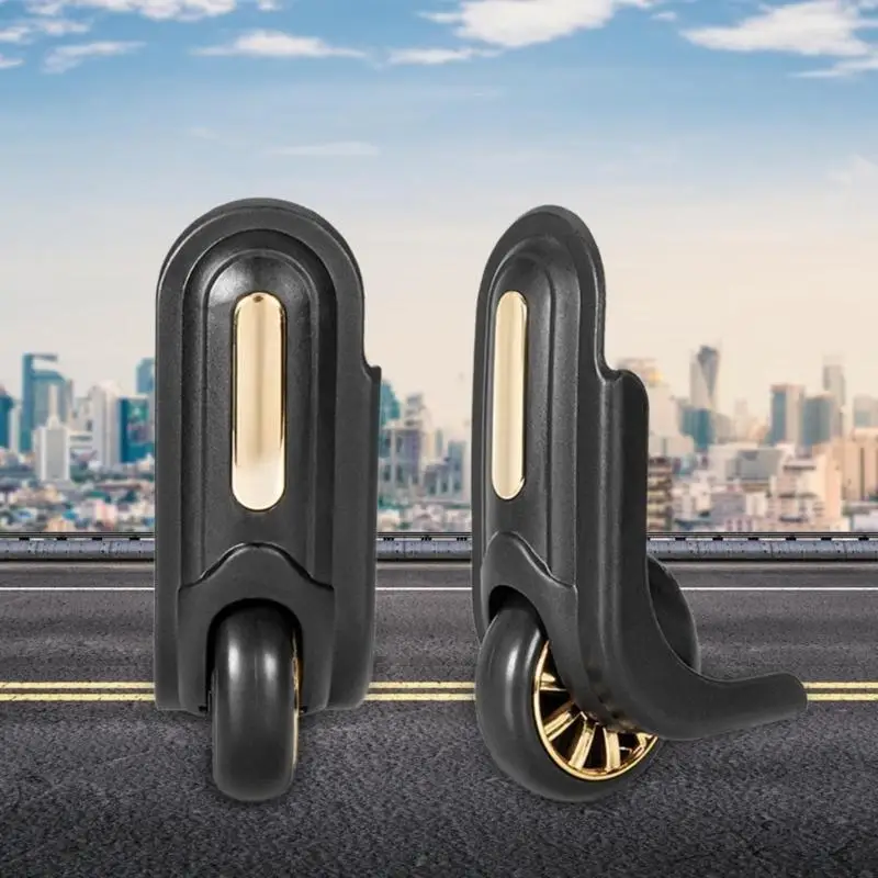 D46D 1 Пара чемоданные колеса замена молчания багажные колеса запасные колеса для ремонта