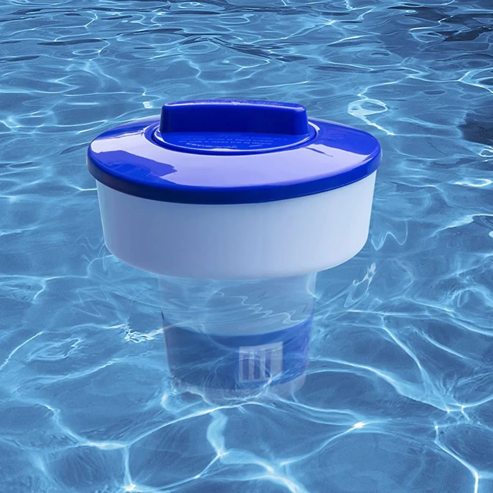 8inch Pool Chlorine Tablet Floater Adjustable Flow Vents Fits 3