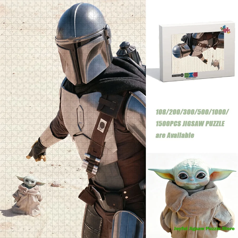 

Star Wars Pattern Jigsaw Puzzle for Holiday Birthday Party Relaxing Decompression Toy Learning Educational Game Premium Gift