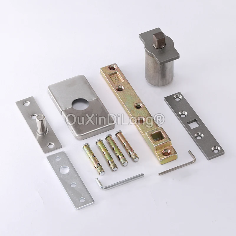 

1Set Heavy Duty 360 Degree Rotation Extremely Narrow Door Pivot Hinges Pneumatic w Positioning Arched Door Hinges GF1124