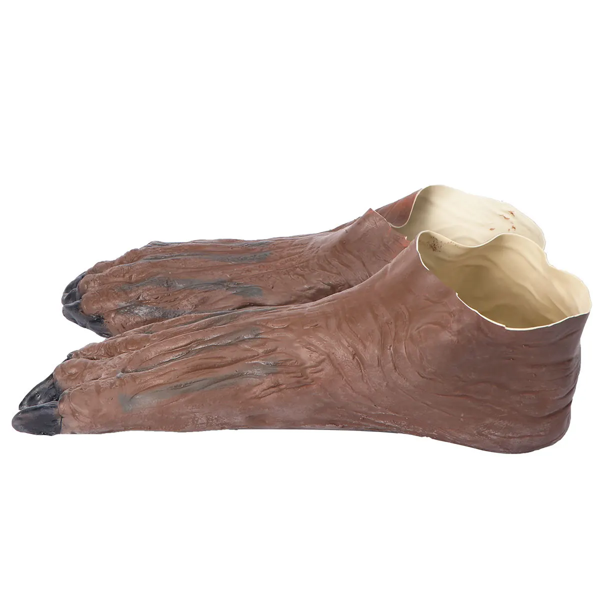 1 زوج مخلب غطاء للقدم الرعب Podotheca قسط اللاتكس Werewolves الخوف هالوين كرنفال الديكور