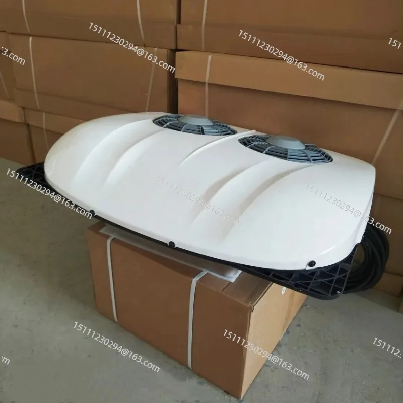 

12V/24V DC Rooftop Air Conditioner, Low Voltage AC Unit for RV Truck Cabin Parking Cooling