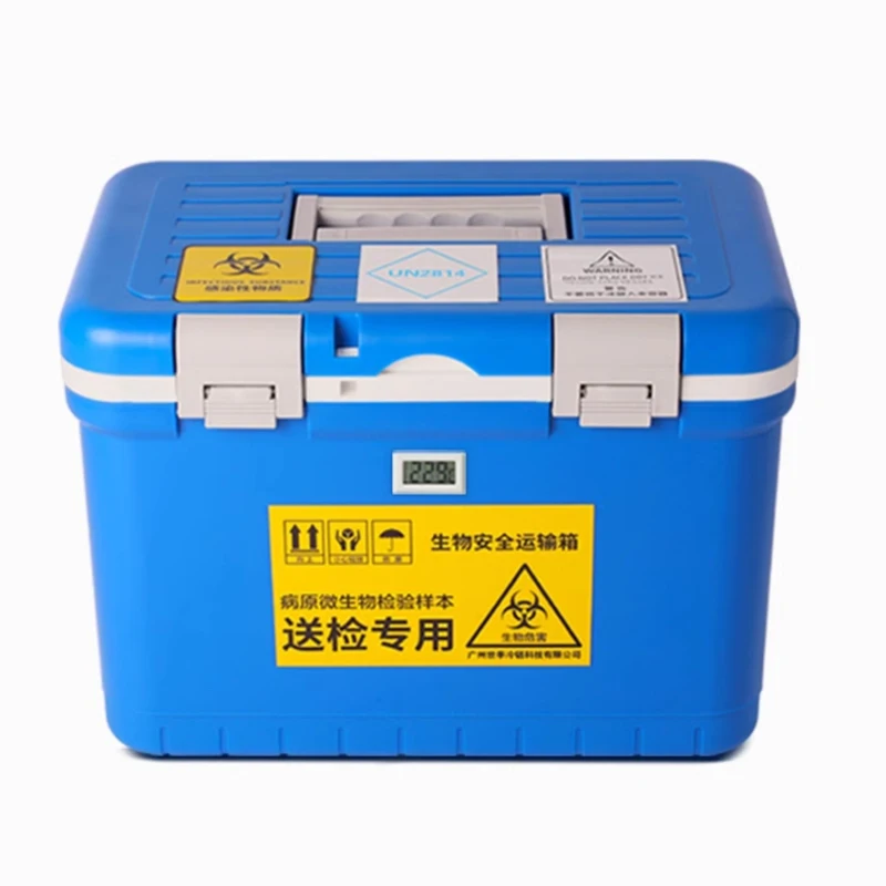 Biosafety transport box Special small-sized cold-chain ab transfer box for medical drugs for testing samples 1Piece