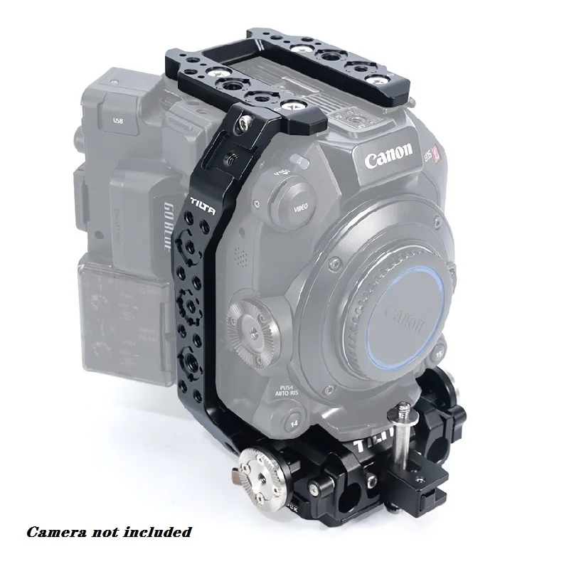 ES-T19-A Camera Cage for Canon C500 Mk II/C300 Mk III Minimizes Wear and Supports Accessories