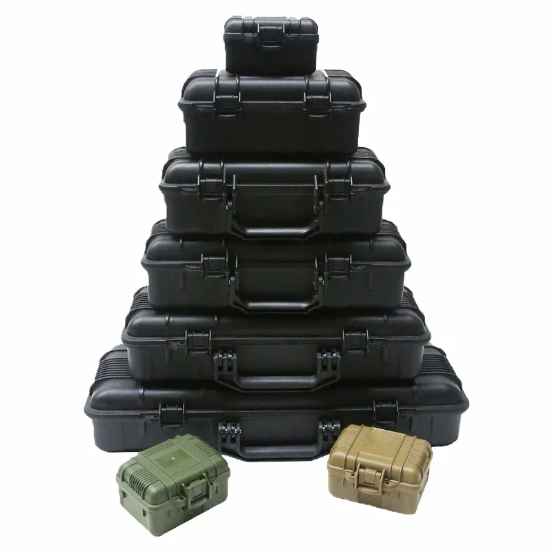 Shockproof Safety Instrument Toolbox Waterproof Injection Molding Plastic Case for Equipment Great Tool Storage Solution
