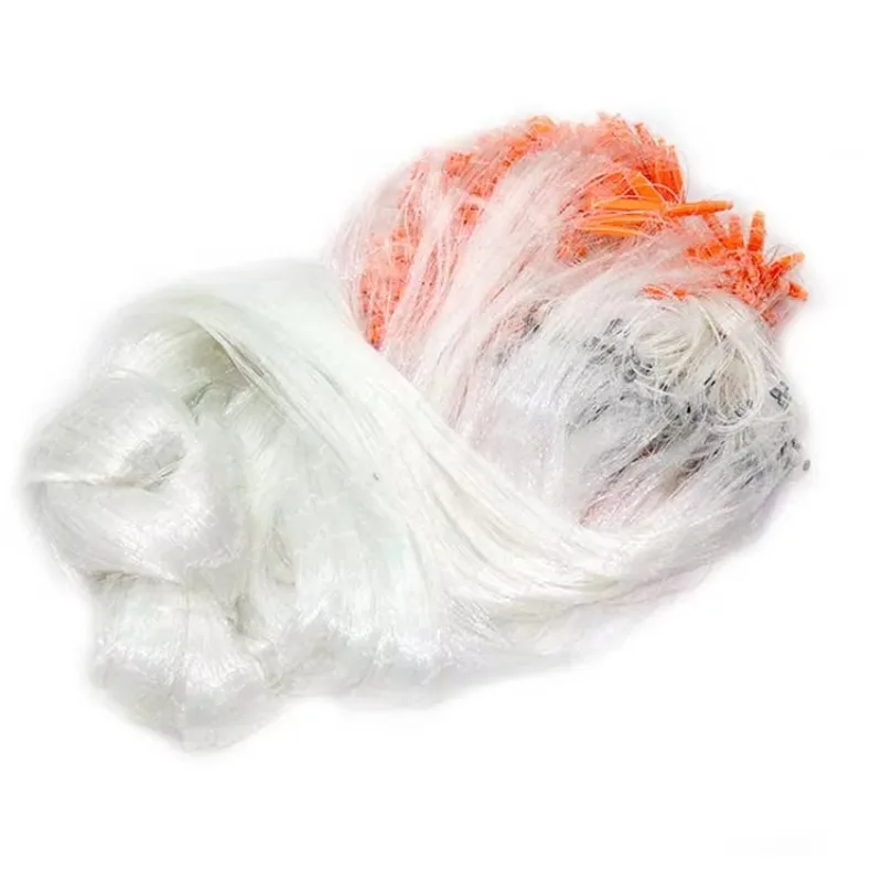 

Трехслойная тонущая рыболовная сеть 30 м с плотной и толстой сеткой, липкая проволочная сеть-ловушка